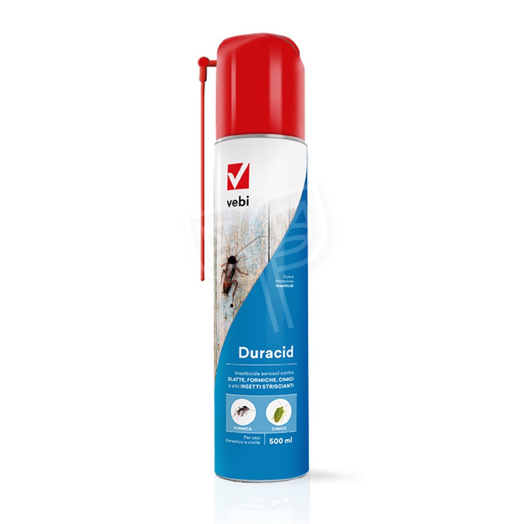 DURACID SCARAFAGGI, FORMICHE E CIMICI - SPRAY ML 500 - VEBI 00581